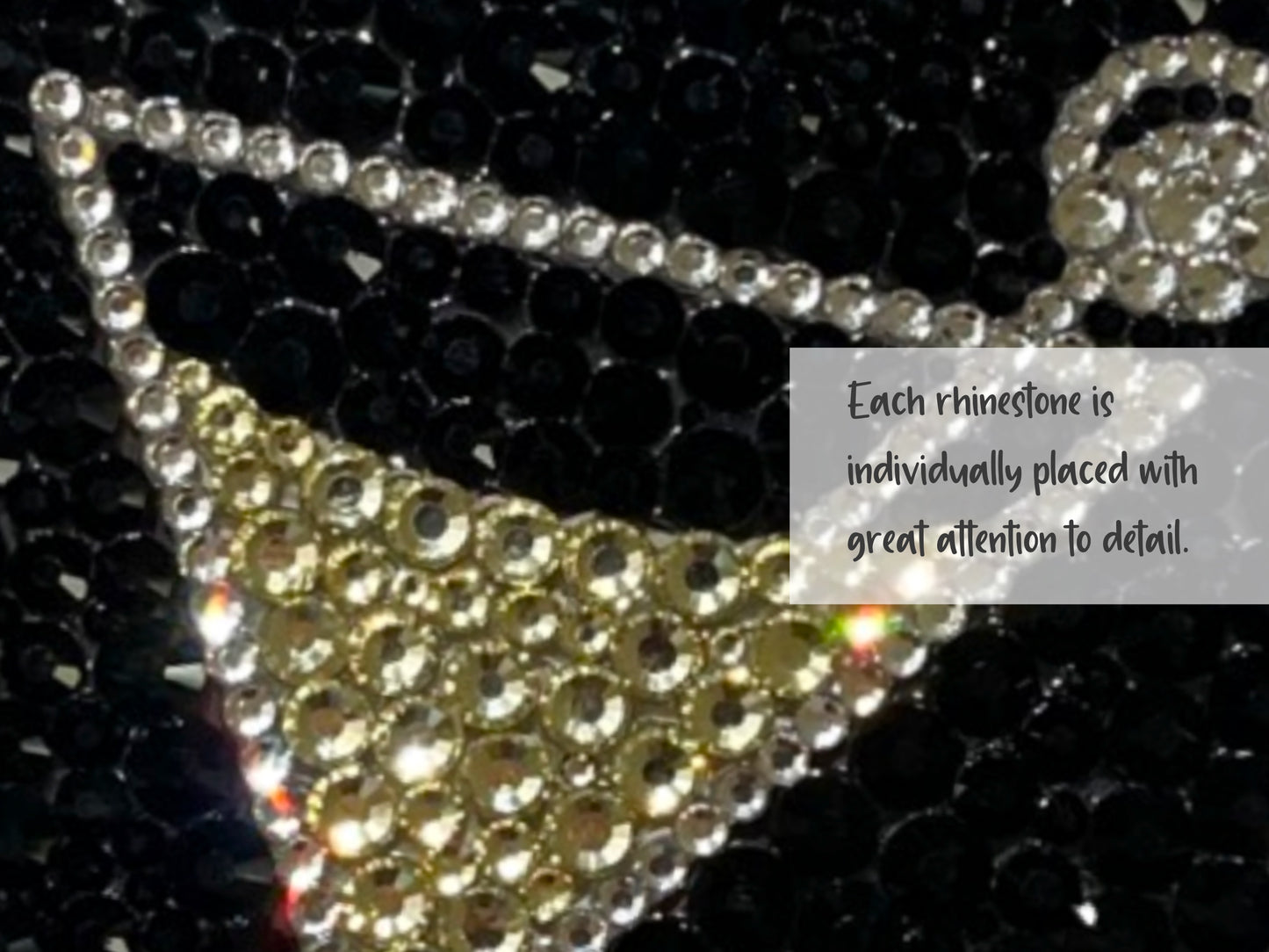 Martini Glass Bling Phone Case