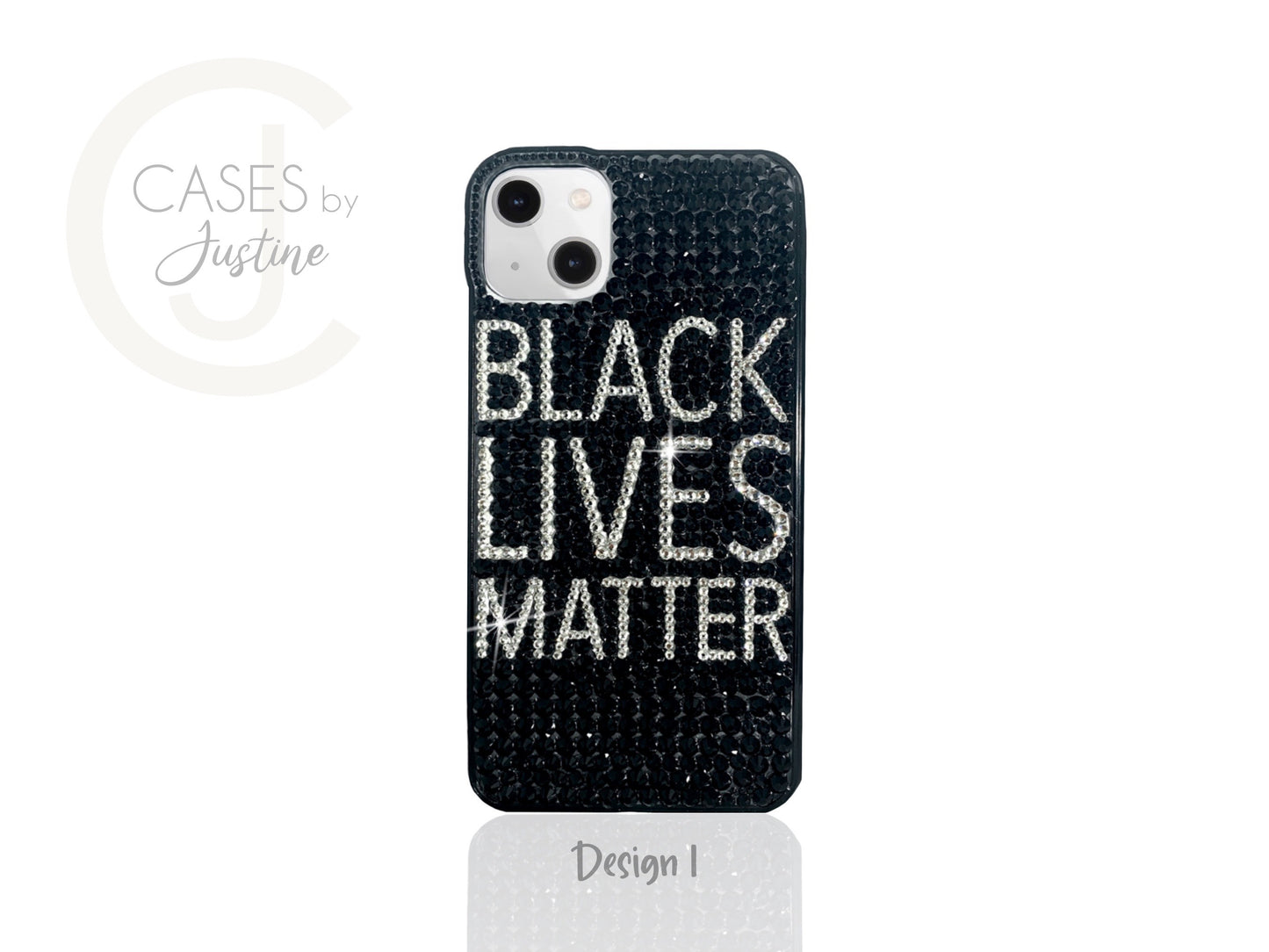 Black Lives Matter Bling Phone Case
