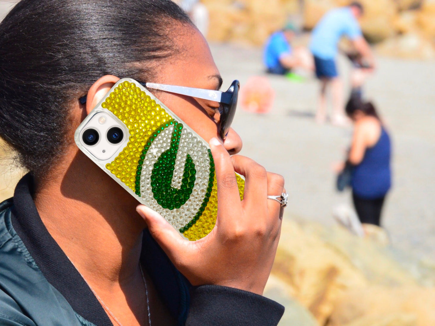 The Green Bay Packers Bling Phone Case