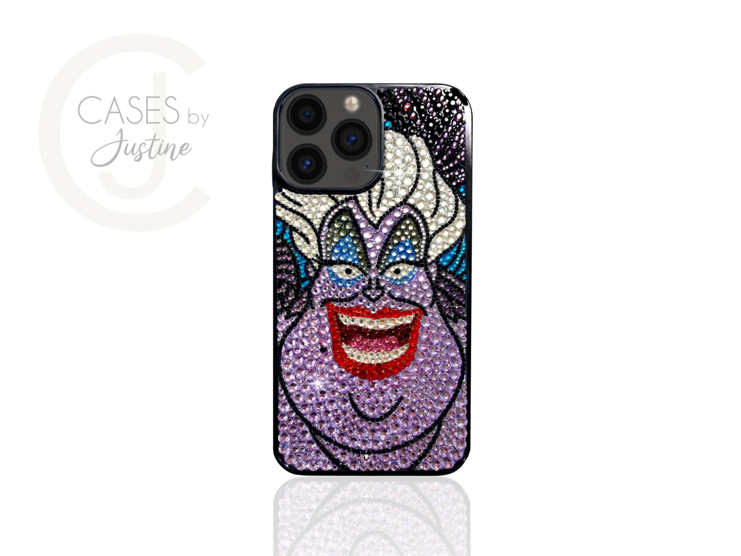 Laughing Ursula Bling Phone Case