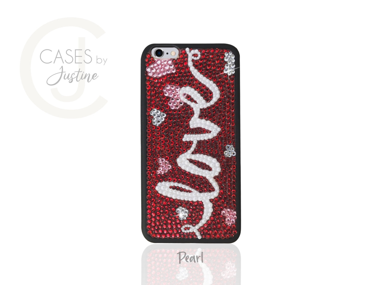 Love (Sideways) Bling Phone Case