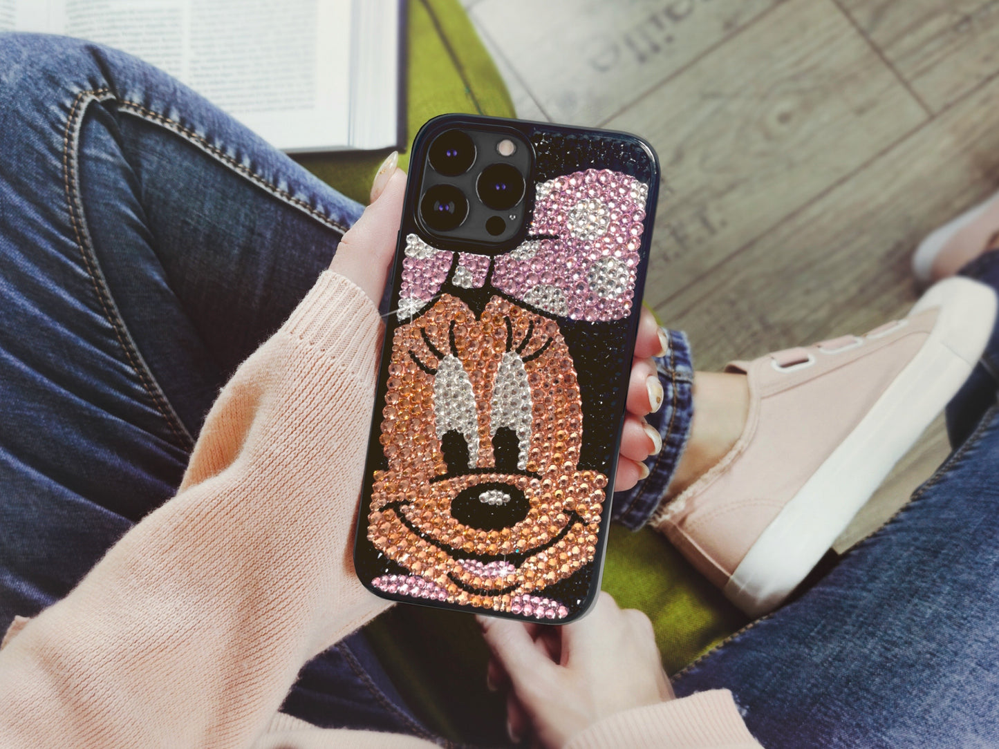 Minnie Mouse Bling Phone Case for iPhones
