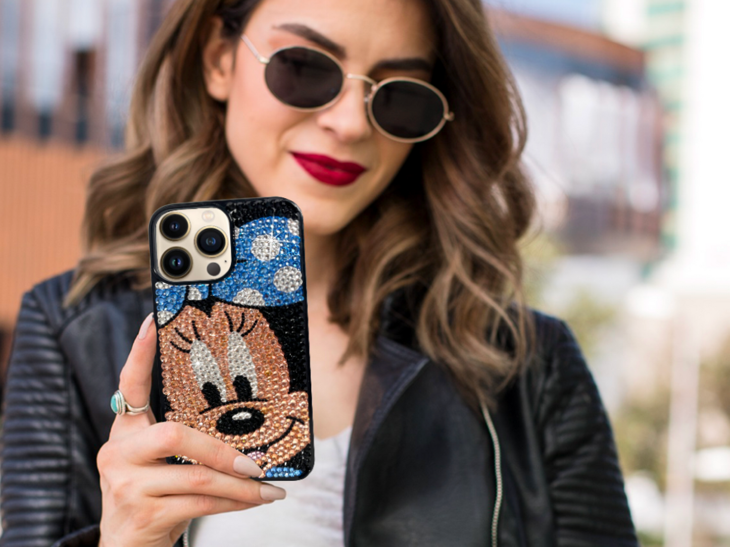 Minnie Mouse Bling Phone Case for iPhones