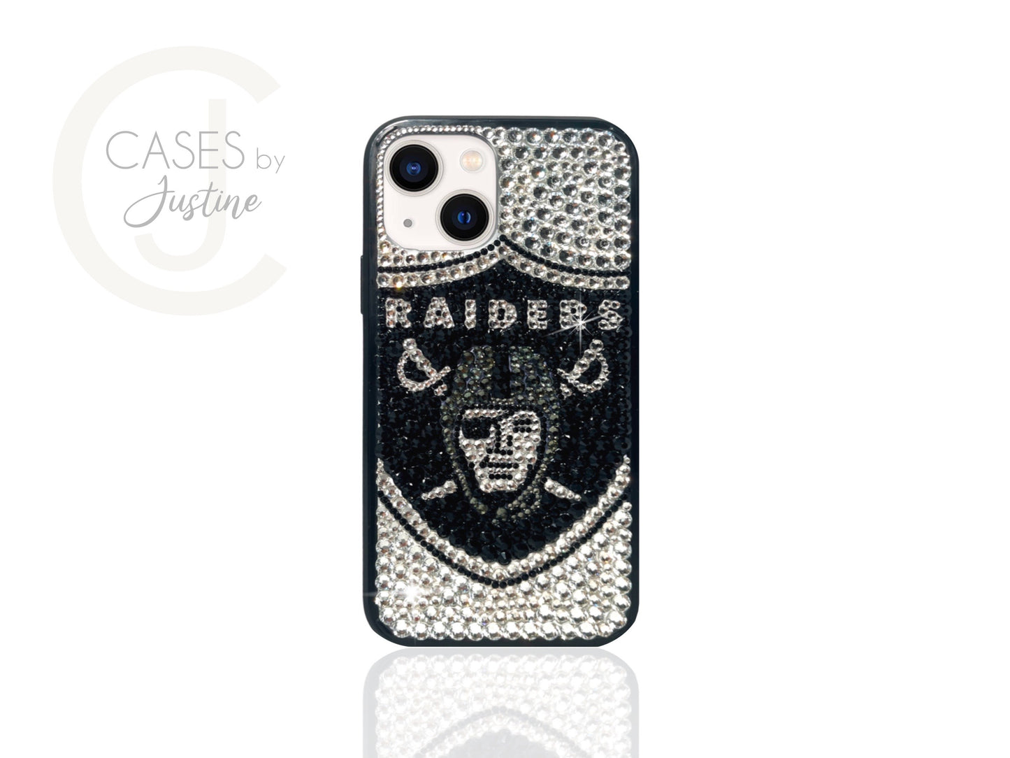Raiders Logo Bling Phone Case