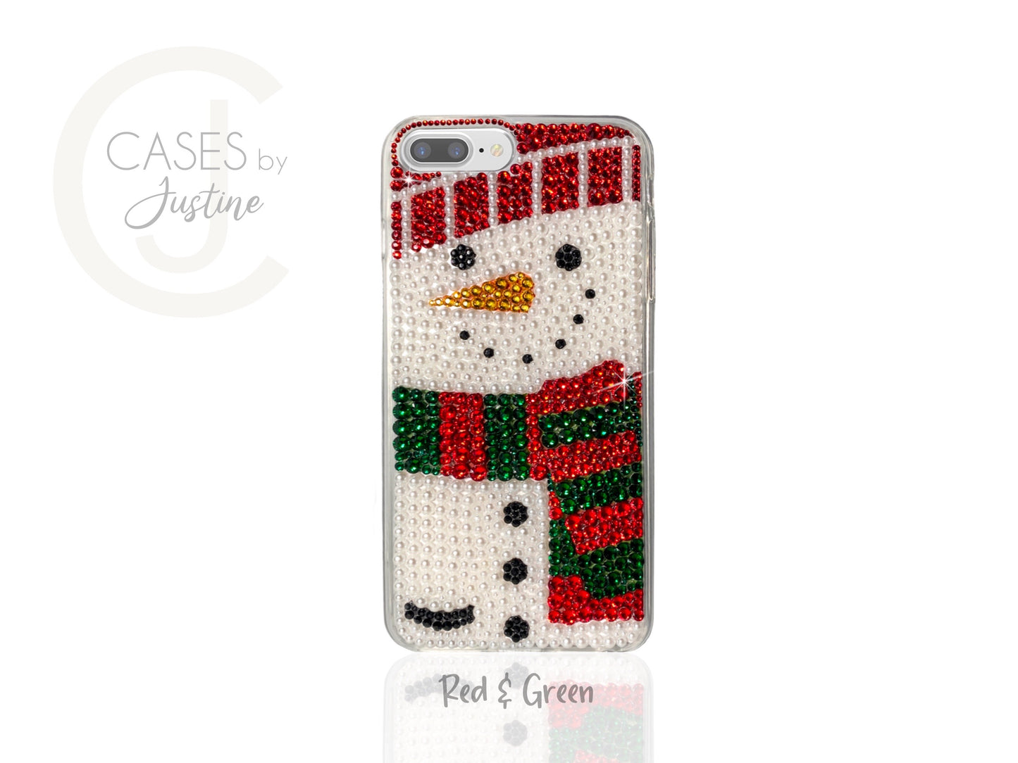 Snowman Bling Phone Case for Samsung Devices