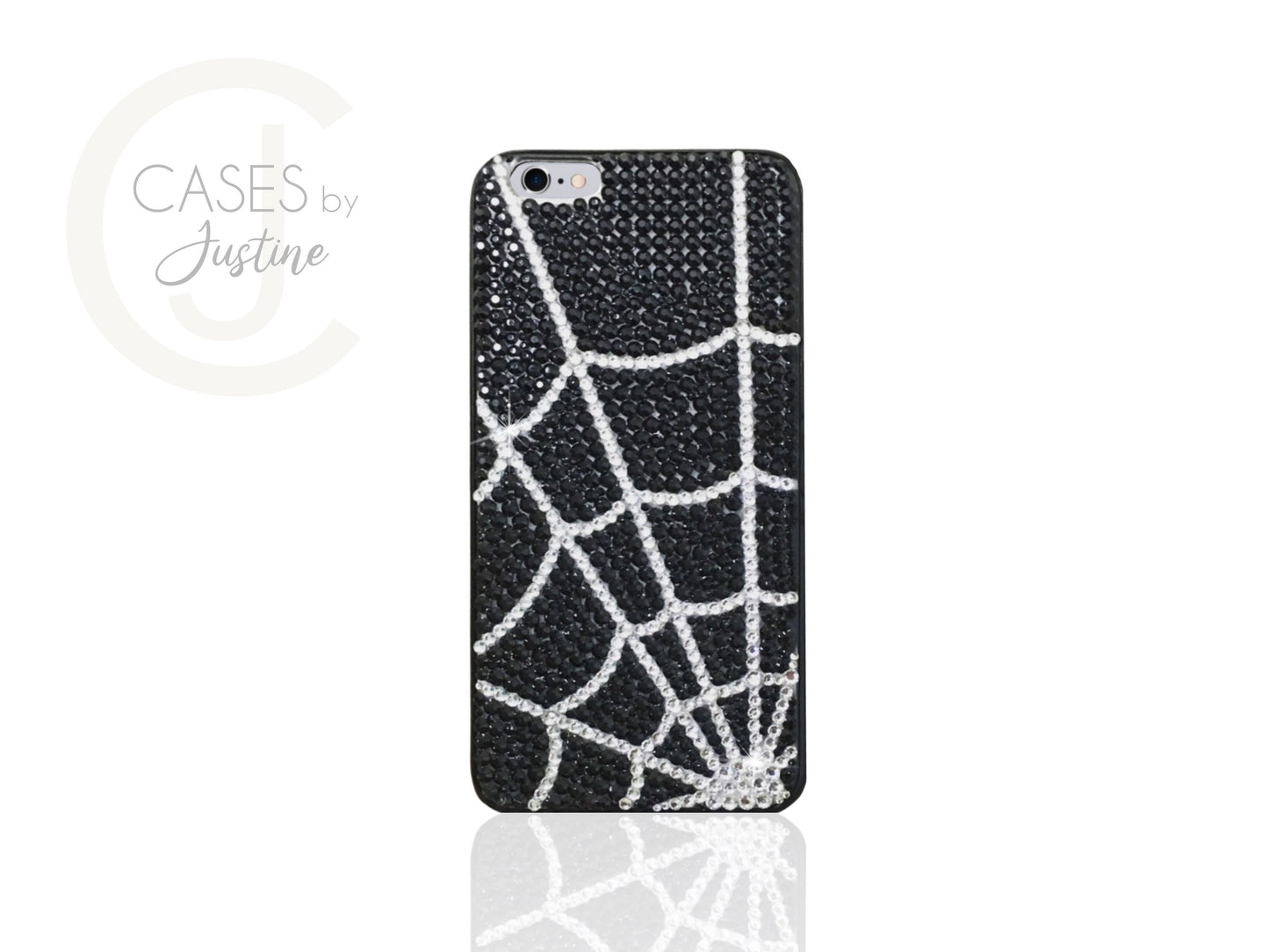 Spiderweb Bling Phone Case