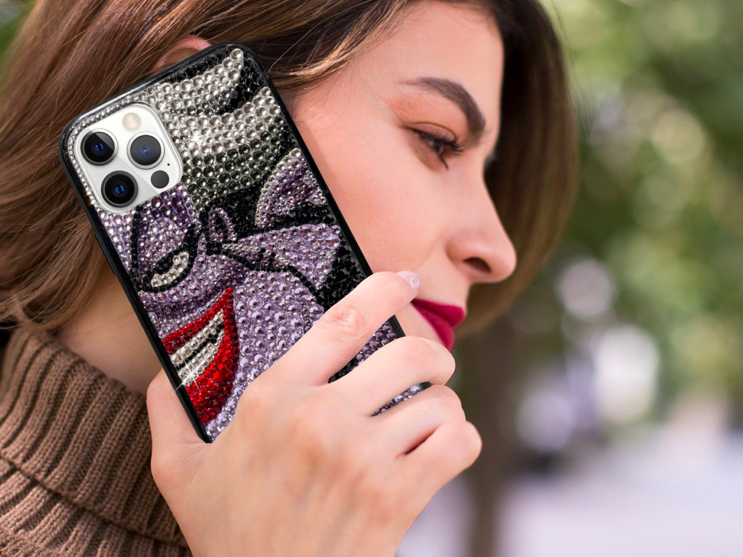 Ursula with Tentacles Bling Phone Case