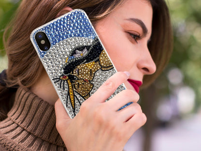 Aladdin and Jasmine Rhinestone Phone Case — Custom Aladdin Design for iPhone & Samsung