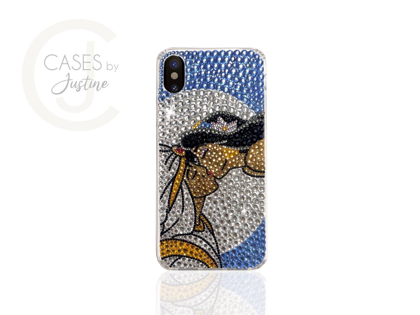 Aladdin and Jasmine Rhinestone Phone Case — Custom Aladdin Design for iPhone & Samsung