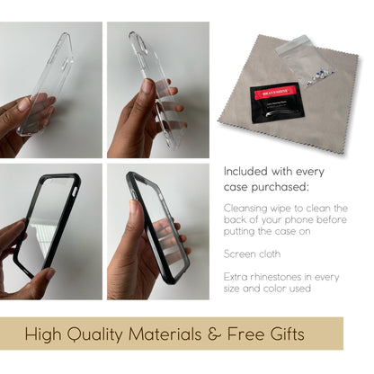 Aladdin and Jasmine Rhinestone Phone Case — Custom Aladdin Design for iPhone & Samsung