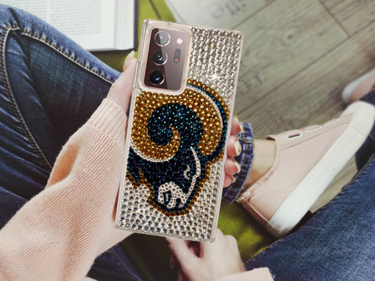 The LA Rams Bling Phone Case