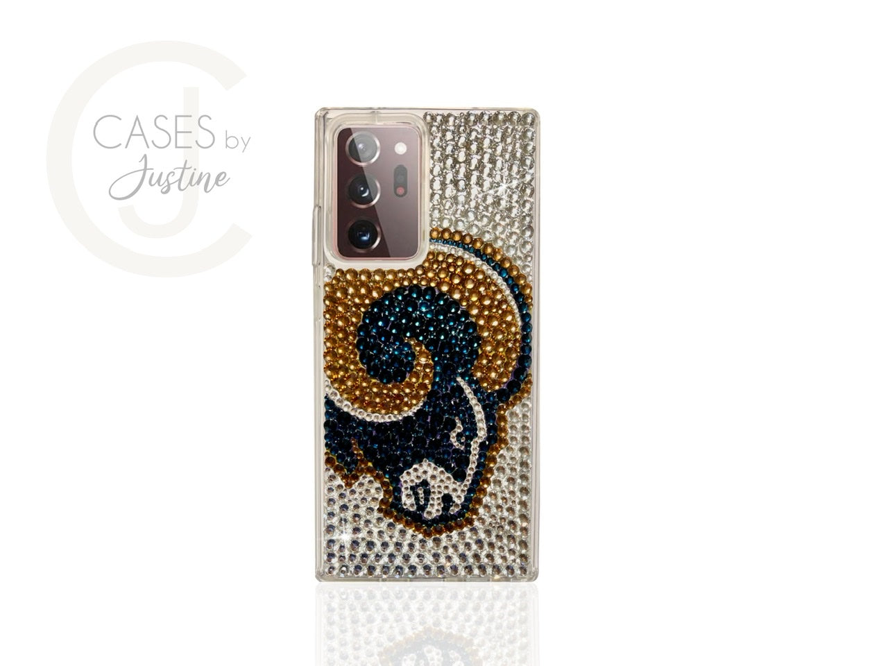 The LA Rams Bling Phone Case