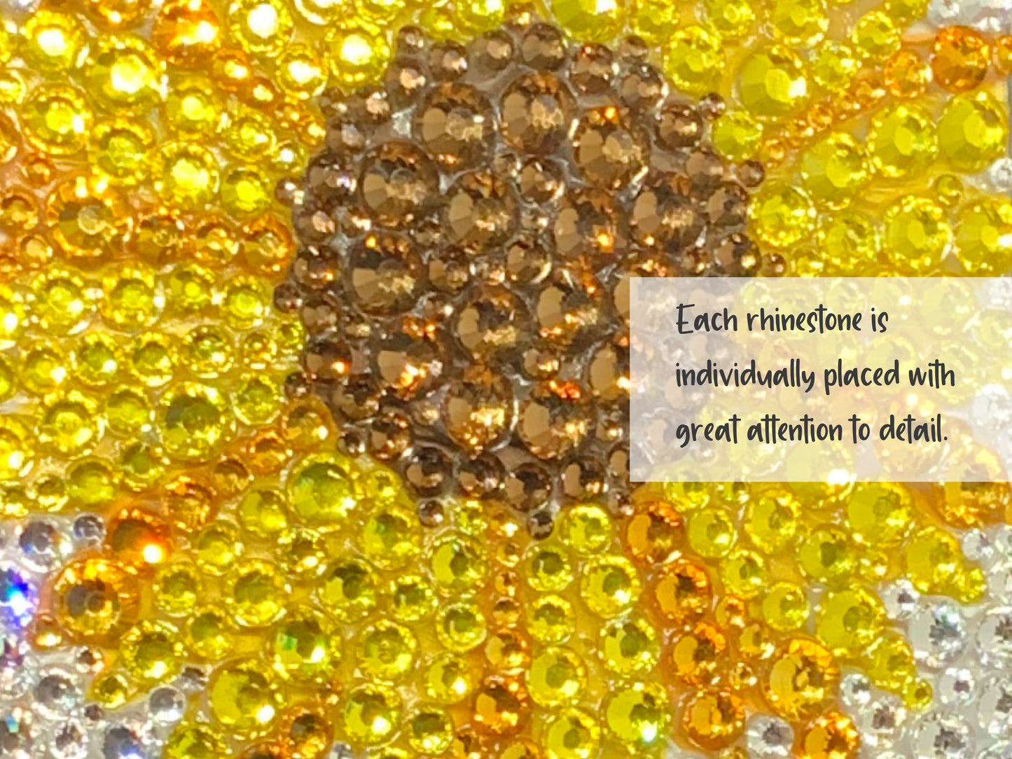 Sunflower Bling Phone Case