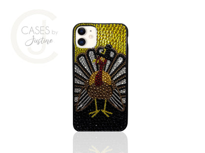 Thanksgiving Turkey Bling Phone Case