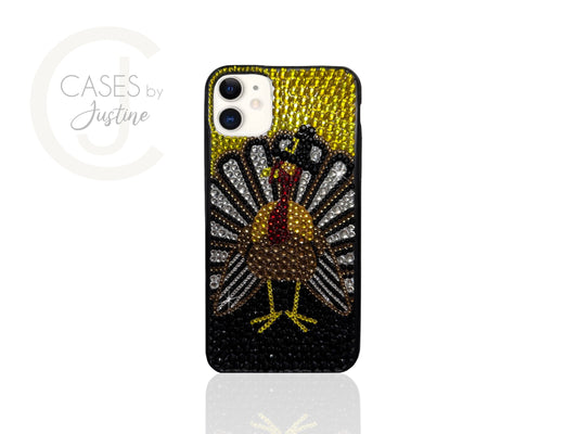 Thanksgiving Turkey Bling Phone Case