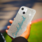 Custom Name (Dancing Script Font) Bling Phone Case for iPhones