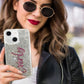 Custom Name (Loving You Font) Bling Phone Case for Samsung Devices