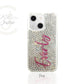 Custom Name (Loving You Font) Bling Phone Case for Samsung Devices
