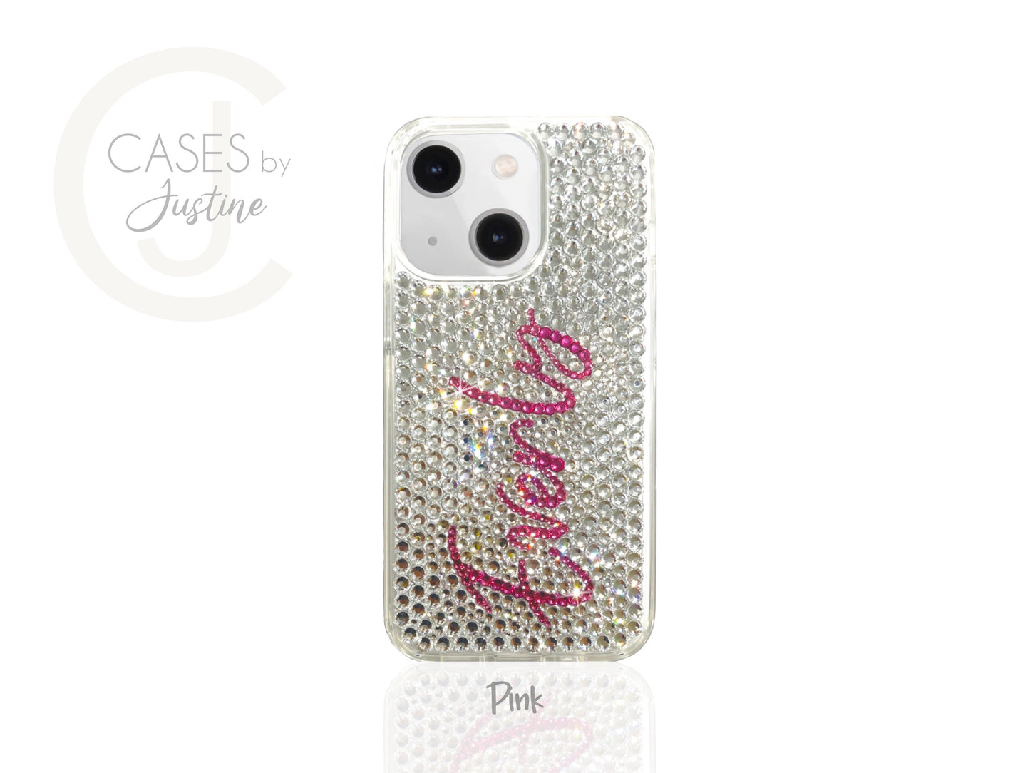Custom Name (Loving You Font) Bling Phone Case for Samsung Devices