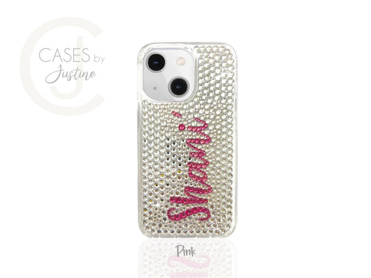 Custom Name (Strawberry Blossom Font) Bling Phone Case for iPhones