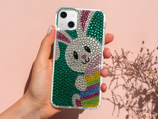 Easter Bunny Bling Phone Case