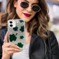 Falling Shamrocks Bling Phone Case