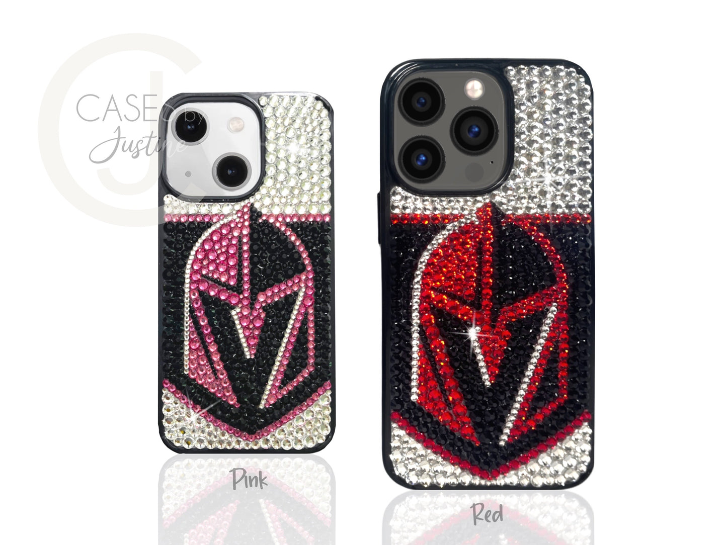 The Las Vegas Golden Knights Bling Phone Case for Samsung Devices