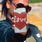 Heart with Love Bling Phone Case