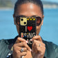 I Love Being Black Bling Phone Case