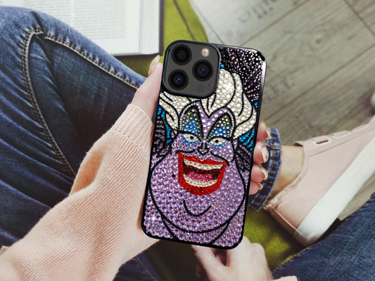 Laughing Ursula Bling Phone Case