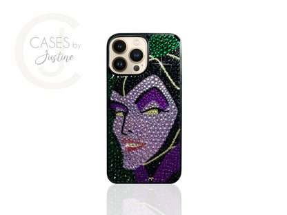 Maleficent Bling Phone Case