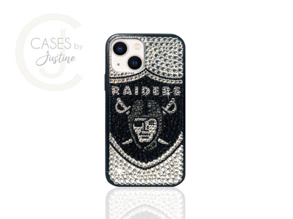 Raiders Logo Bling Phone Case