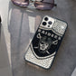 Raiders Logo Bling Phone Case