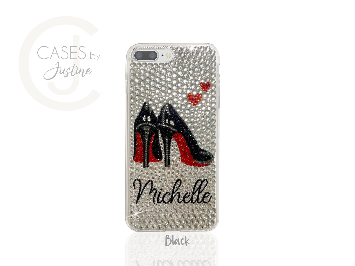 Red Bottom Heels Bling Phone Case