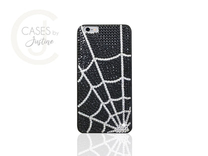 Spiderweb Bling Phone Case