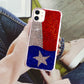 Texas Flag Bling Phone Case