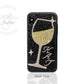 Wine Glass Bling Phone Case