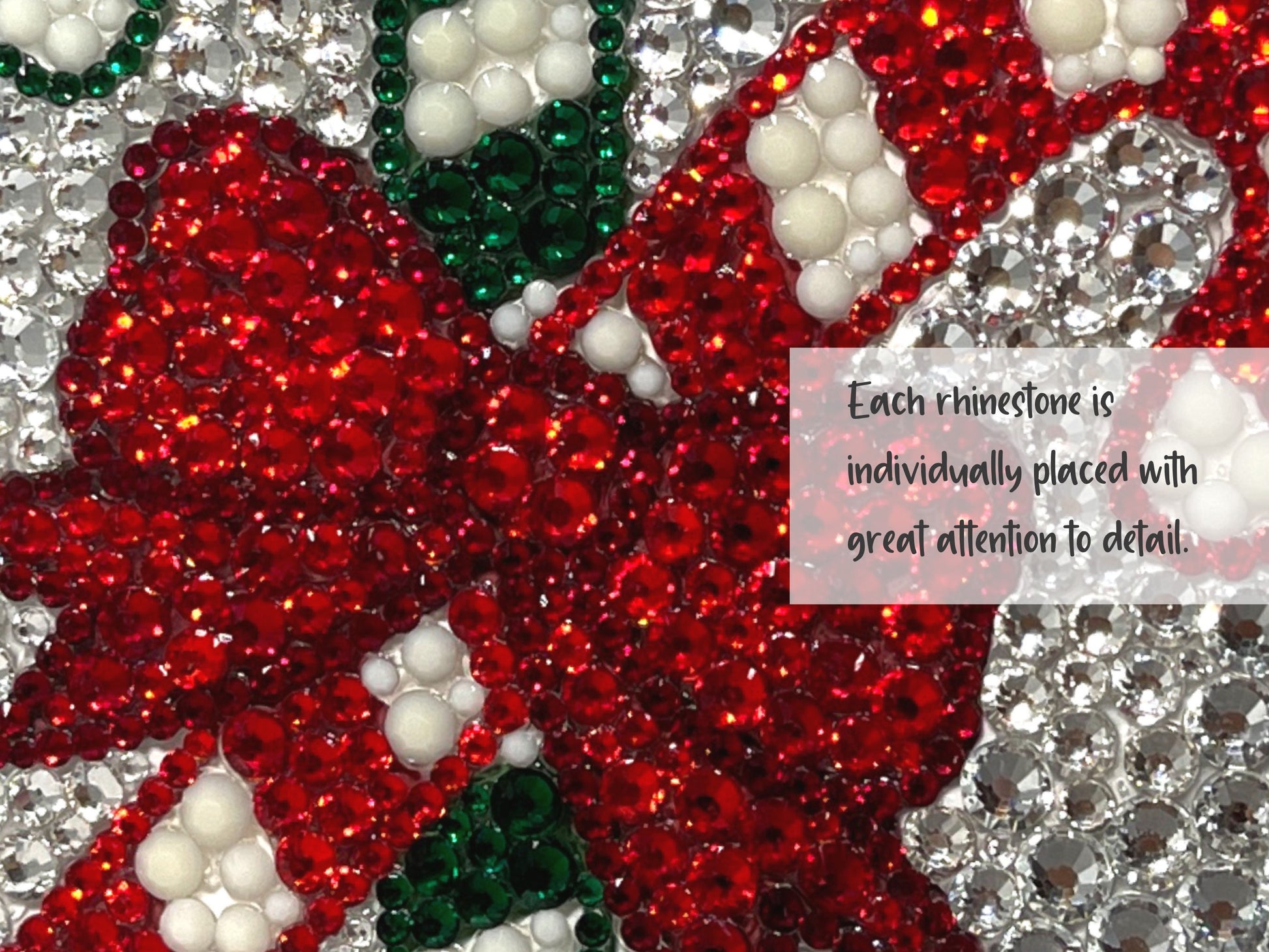 Candy Canes Bling Phone Case
