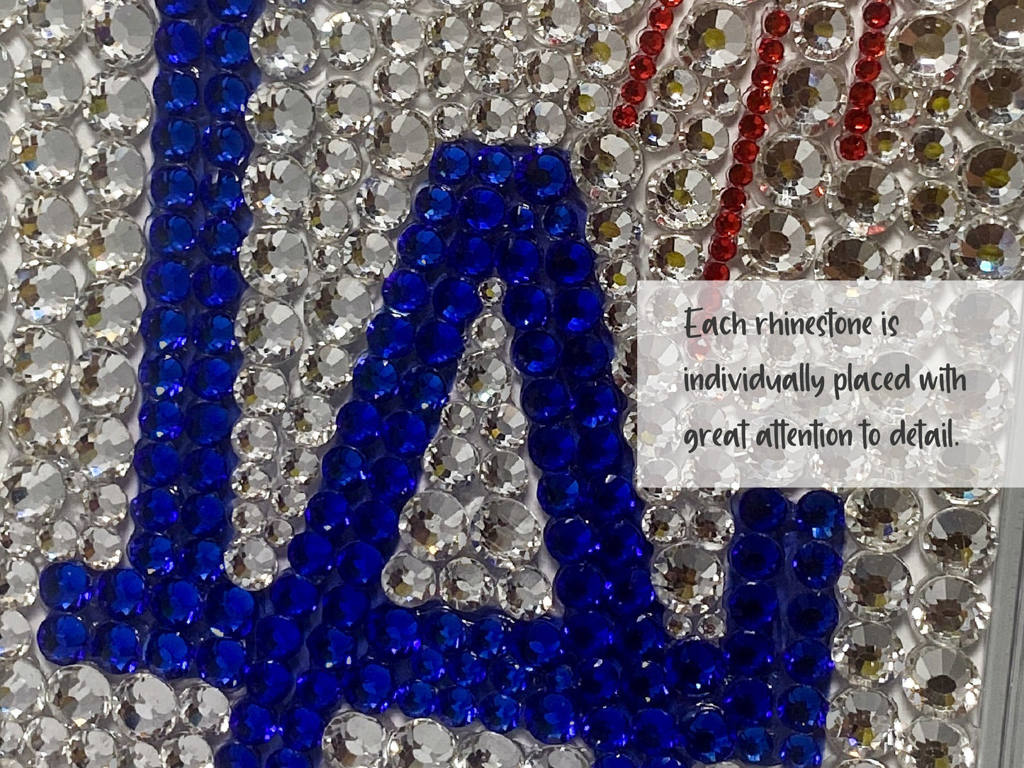 The LA Dodgers Bling Phone Case