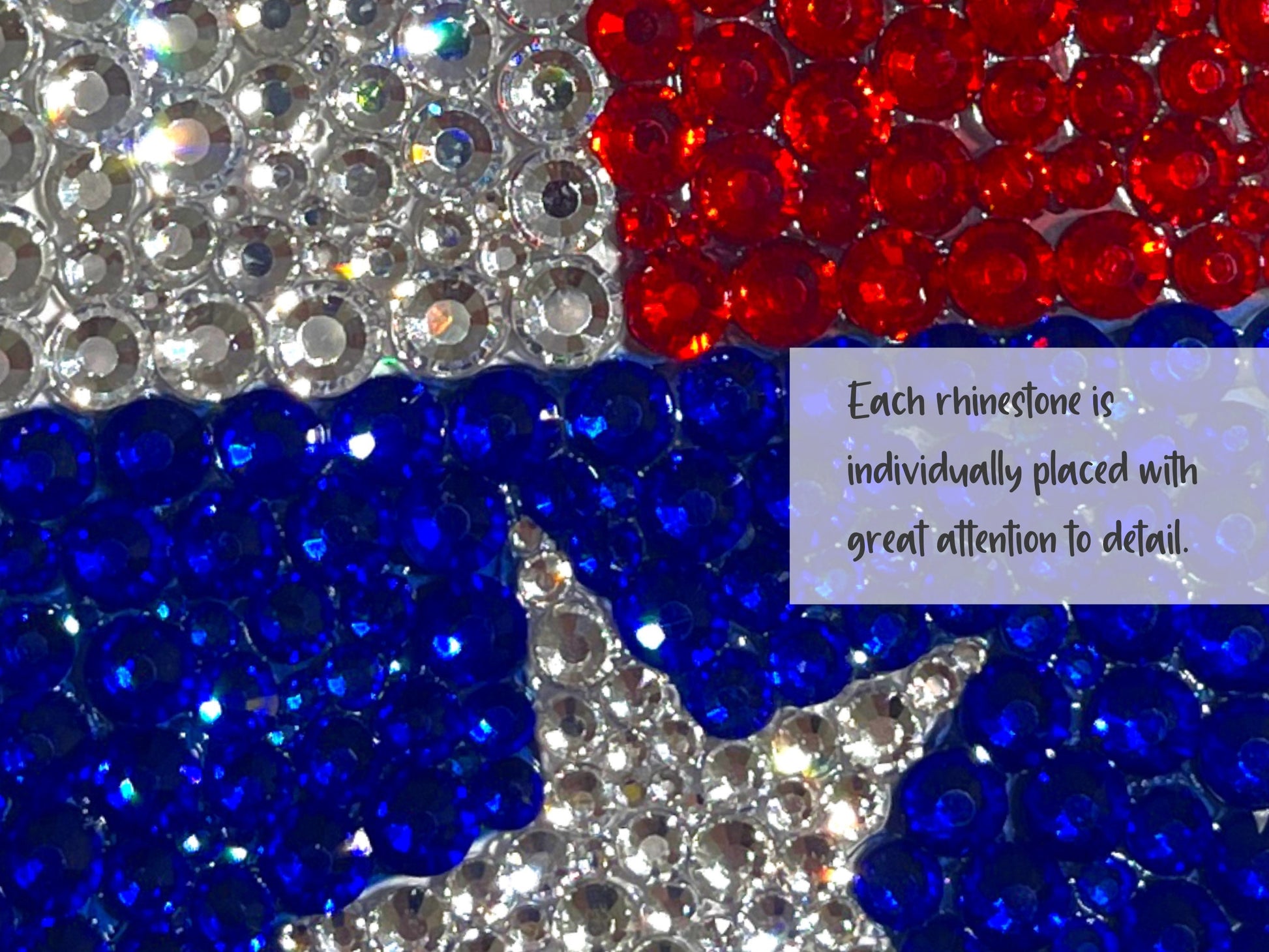 Texas Flag Bling Phone Case